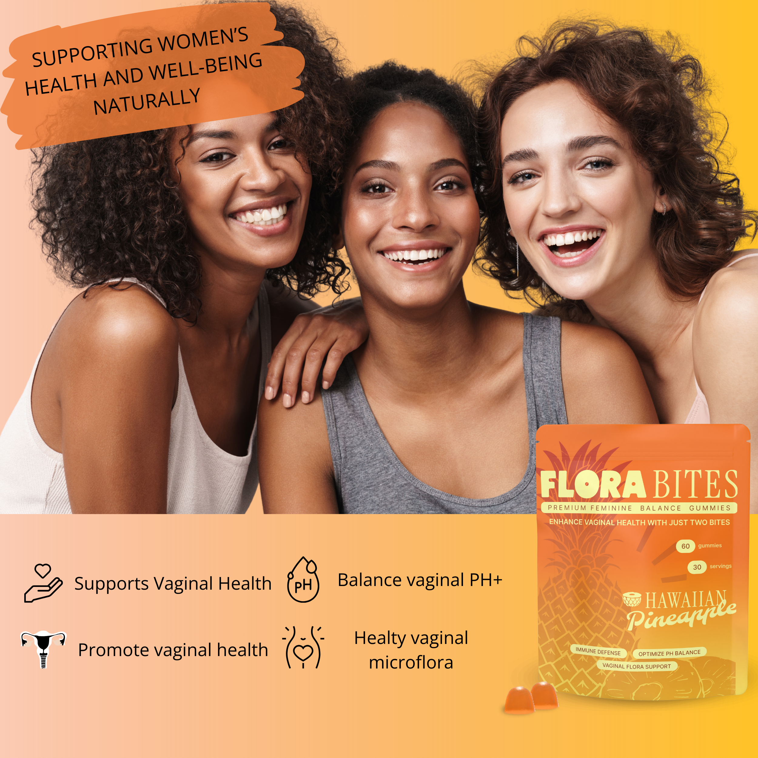 Feminine pH Balance Gummies