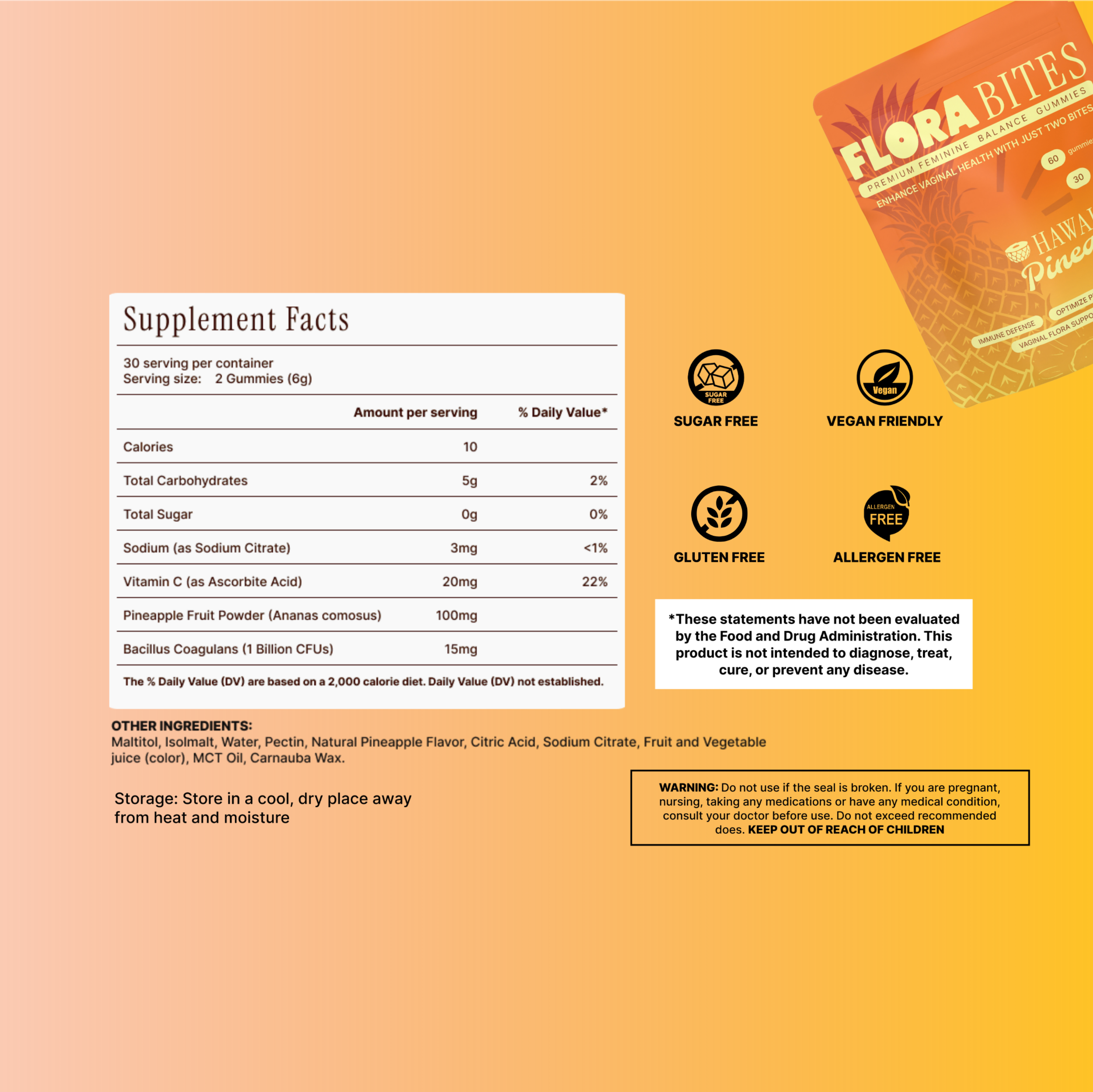 Feminine pH Balance Gummies